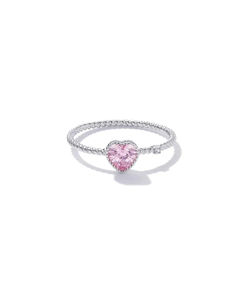 Pink Diamon Ring